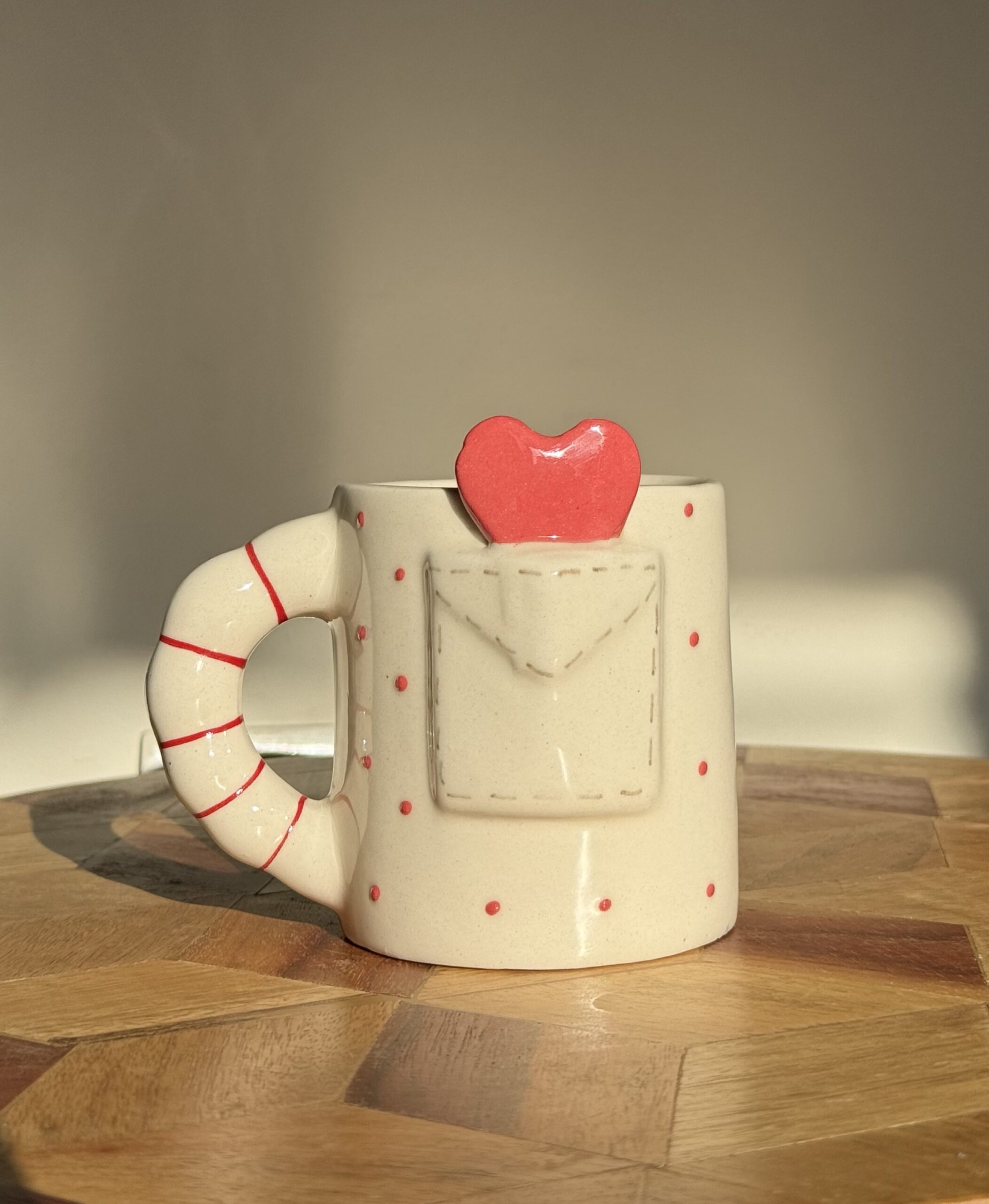 Handcrafted Love Letter Ceramic Mug - Image 3