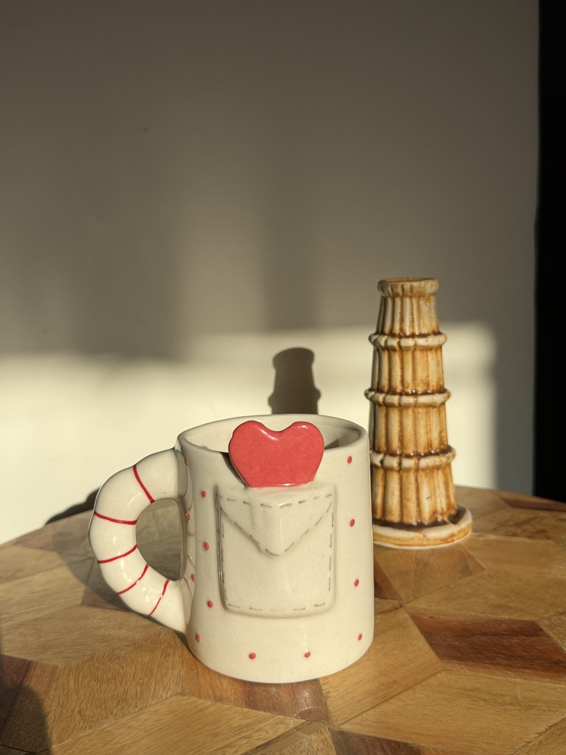 Handcrafted Love Letter Ceramic Mug